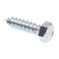 Prime-Line Hex Lag Screw 3/8in X 1-1/2in A307 Grade A Zinc Plated Steel 100PK 9056087